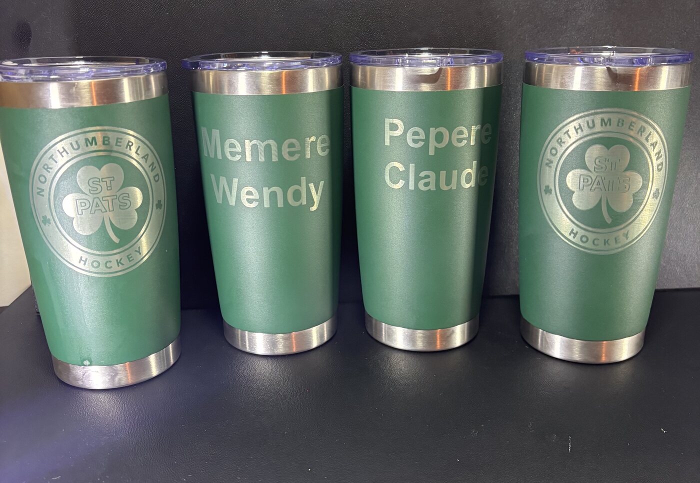 Custom club drinkware